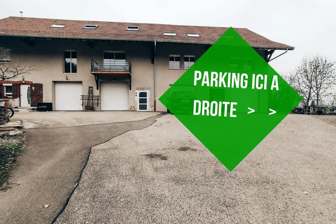 Le Verdi-A Cote De Geneve-Calme-Confortable-Wifi-Parking Apartment Neydens